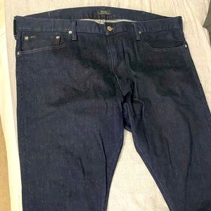 Polo Ralph Lauren men’s blue jeans Hampton Relaxed Straight Style W40 L30